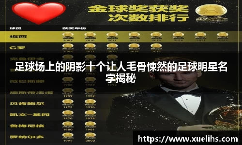 足球场上的阴影十个让人毛骨悚然的足球明星名字揭秘