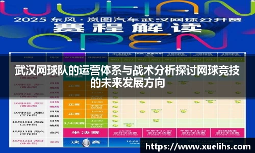 武汉网球队的运营体系与战术分析探讨网球竞技的未来发展方向
